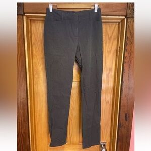 Betabrand Size 27 Bike To Work Skinny Pants Dark Gray Stretch Trousers